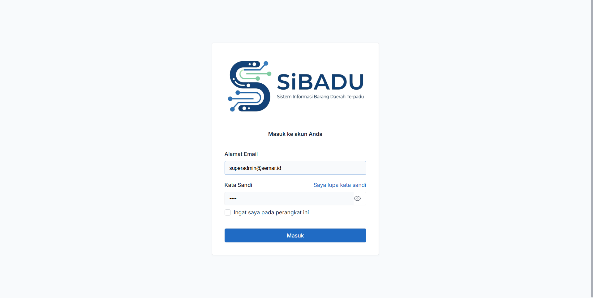 Screenshot SiBadu